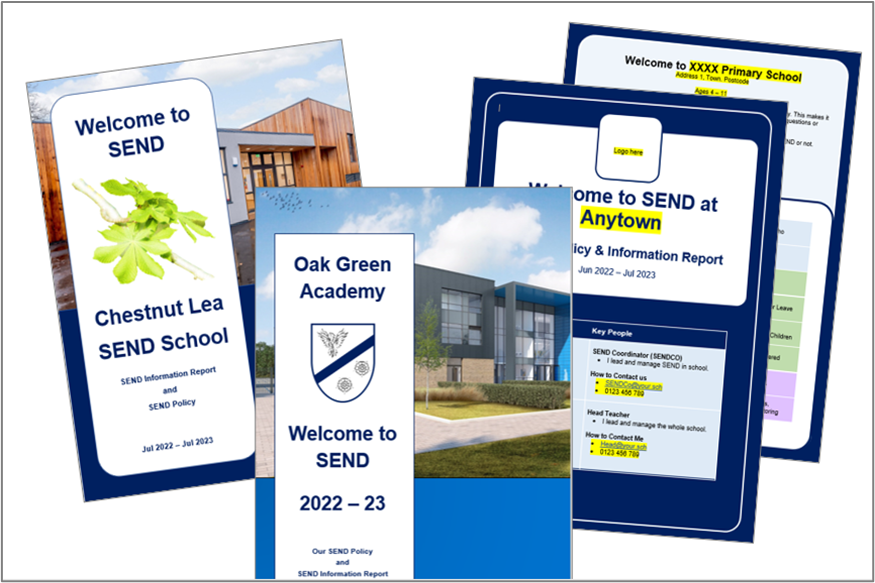 How to write outstanding school SEND Policies & SEND Information Reports