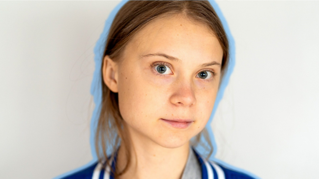 Profile picture of Greta Thunberg, Climate Activist and perhaps the most famous autistic person on the planet.
