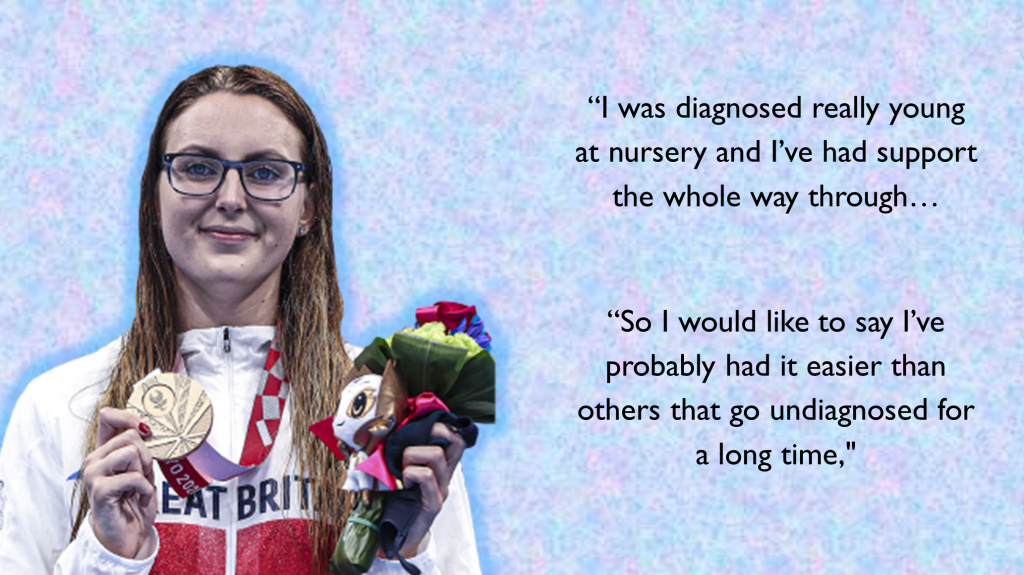 Jessica-Jane Applegate, paralympic swimmer and one of the nine autistic role models.